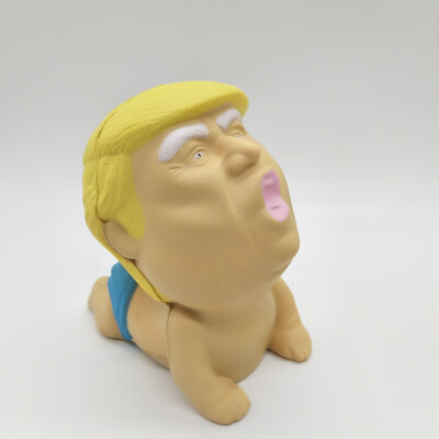 

Funny Trump Toys Pressure Squeeze Slow PU Rebound Novelty Funny Trump Toy Phone Pendant Fun Gift