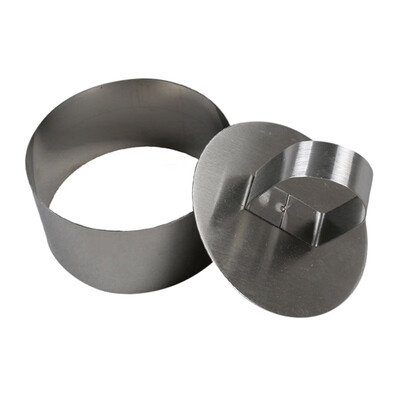 

Stainless Steel Cake Ring Portable Small Mousse Cake Ring Kitchen Baking Supplies1