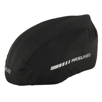 

Waterproof 1pc Helmet Cover Windproof Shrink Rope Night Riding Bicycle Outdoor