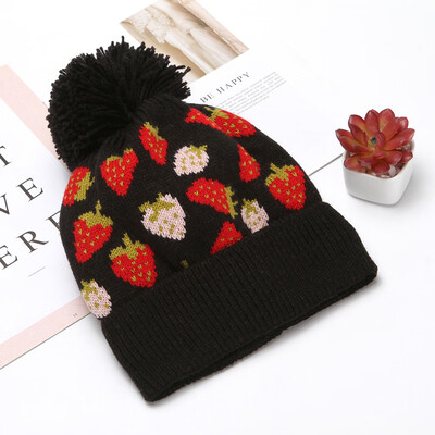 

Tailored Fashion Womens Winter Collar Plus Wild Thick knit Warm Hat