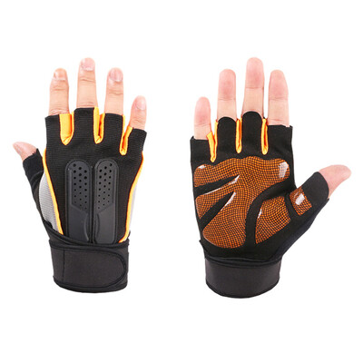 

Outdoor riding half finger gloves non-slip half finger gloves sports climbing gloves