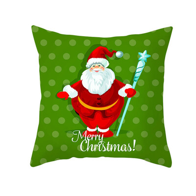 

Christmas Snowman Peach Skin Velvet Pillow Case Throw Cushion Cover Home Décor Does not include pillow core