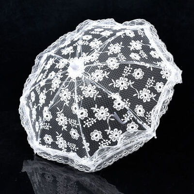 

Lace Wedding Shooting Parasol Umbrella Lady Costume Accessory Bridal Party Decoration Photo Props