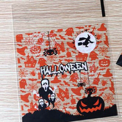 

Multistyle Halloween Candy Bread Packaging Bags Self-Adhesive Plastic Bags Biscuits Snack Baking Package