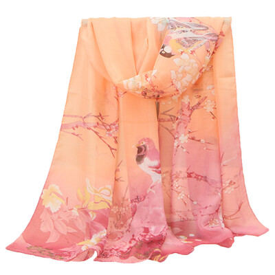 

Gobestart Women Fashion Jacquard Cotton Parisian Stripe Shawl Soft Beach Towel Scarf