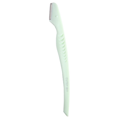 

CUTEY DIY Extreme Front Blade Eyebrow Knife Eyebrow Knife Shaving Knife Stainless Steel Blade with Protective Head Makeup Tool Blade