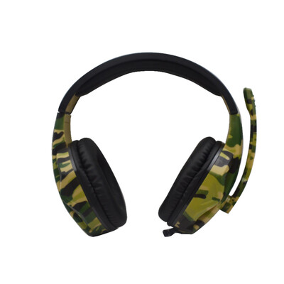 

Camouflage Gaming Headset PS4 PC Computer Game Over Ear Headphone With Microphone for Moblie Phone Laptop