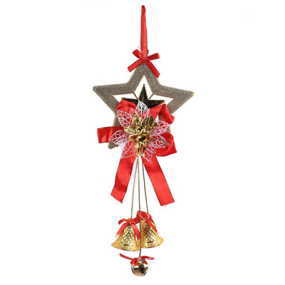 

Toponeto Christmas Bell Ball Chain Gift XMAS Tree Pendant Hanging Ornament Decor Fashion