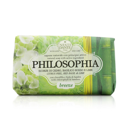 

NESTI DANTE - Philosophia Natural Soap - Breeze - Citrus Peel Red Basil & Lime With Chlorophyll & Bamboo 250g88oz