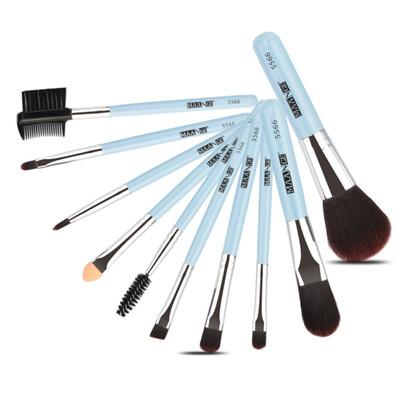 

MAANGE 10 Pieces Makeup Brushes Set Foundation Eye Shadow Eyeliner Blush Make Up Brush Kits maquiagem profissional completa