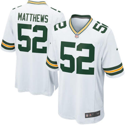 

Mens Football Jersey Green Bay Packers Clay Matthews White Game Jersey