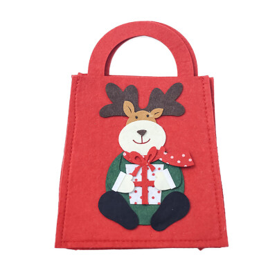 

Tailored Christmas Candy candy bag apple bag Felt Cloth Xmas Party Home Decoration