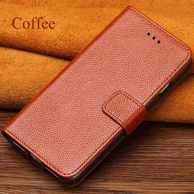 

Applicable to Huawei Mate10 Pro 6A 7X P Smart calf leather fine lychee magnetic buckle leather case P10 9 10 Lite Y5 Y6 2018 shell