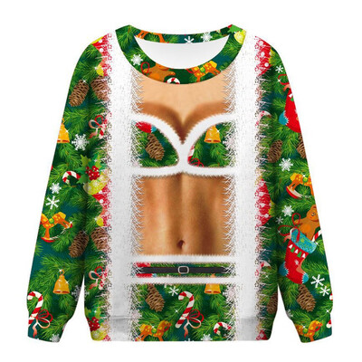 

Tailored Christmas Women Funny Print Christmas Sweatshirt Crewneck Various Design Tops