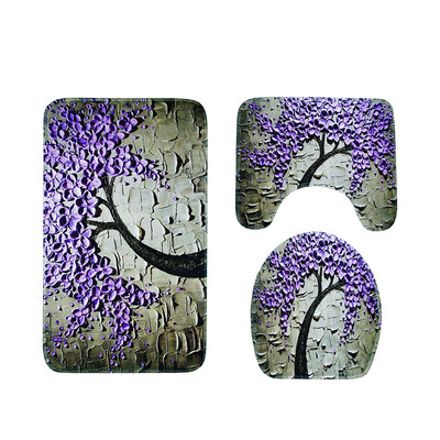 

〖Follure〗3pcs Non-Slip Suction Grip Bath Mat Bathroom Kitchen Carpet Doormats Decor