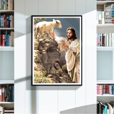 

Toponeto 5D Embroidery Paintings Rhinestone Pasted DIY Diamond Painting Cross Stitch Full Diamond