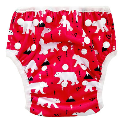 

Washable Baby Cloth Diaper Cover Waterproof Cartoon Baby Diapers Reusable Cloth Nappy Suit Adjustable
