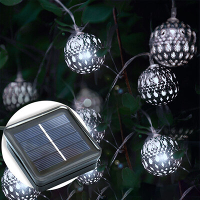 

Gobestart LED10 Solar Powe Fairy Light String Lamp Party Decor Outdoor Light String
