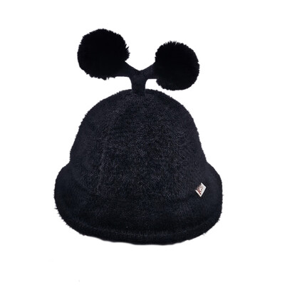 

Autumn Winter Baby Hat Warm Solid Kids Cap Boys Girls Children Bucket Hat Outdoor Winter Child Beach Sun Cap New