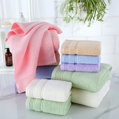

NeillieN Cotton towel bath towel three sets adult gift towel loop towel faceclothwashcloth washragturkish towel