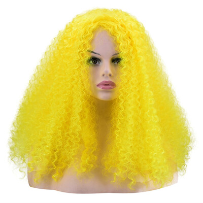 

Gobestart Synthetic Heat Resistant Sexy Wigs Short Curly Fashion Wig for Man & Woman