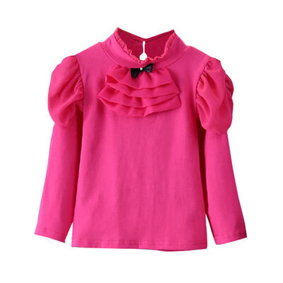 

T-shirt Baby Girl Clothes Spring winter Clothing Children design Soft Cotton T shirts Long-sleeved t-shirt for girls Tops