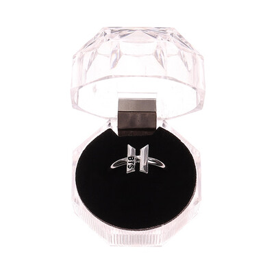 

BTS Blackpink Got7 Twice TXT Izone Seventeen EXO Finger Rings Stainless Steel Jewelry Rings