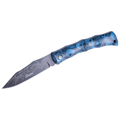 

knife folder outdoor folding Pocket Camping Survival Knifes Mini Blade Fruit Knife ABS Ghost Handle Skull Knife