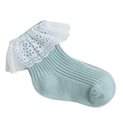 

Baby Socks Baby Girls Infant Autumn Cotton Lace Socks Warm Anti Slip Floor Socks Leg Warmer