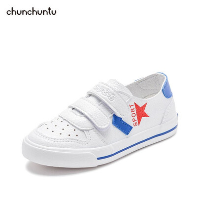 

chunchuntu 2018 Autumn Children Pu Leather Breathable Shoe Baby Boy Brand Sport Trainer Girl Fashion Casual Sneaker 3832