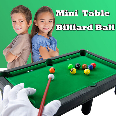

YIWULAChildren Adult Funny Mini Billiard Ball Game Table Desktop Interactive Toy Gift