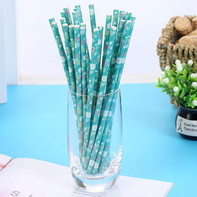 

Toponeto Paper Drink Gold Striped Straws Biodegradable Baby Shower Birthday Party 25Pcs