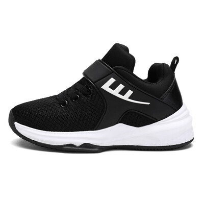 

Breathable Rubber Bottom Boy Basketball Shoes Big Kid Non-skid Damping Children Casual Running Shoes Girl Sneakers