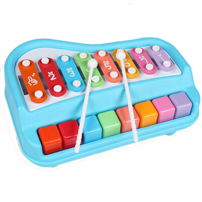 

Tailored 2 In 1 Xylophone for Kids For your Mini Musical Toy Bright Multi-Colored Keys