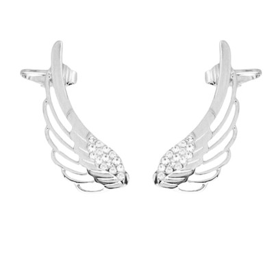 

New Arrivals Ladies European Style Angel Elf Wings Ear Clip Earrings Best Gifts To Friends