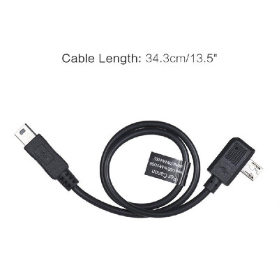 

Zhiyun Crane 2 Camera Control Cable Support Shutter Zoom for Canon EOS Series Micro USB Port