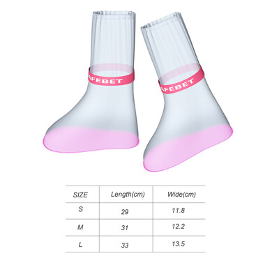

Women Men Kids Rain Shoes Waterproof Snow Rain Boots Adult Shoes with Zipper Closure for Outdoor Hiking Camping