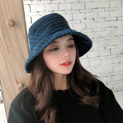 

Ms 2019 autumn new Hat Korean version of tide wool fisherman Hat net red with Japanese Joker Sun Hat