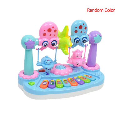 

Random Color Baby Kids Musical Early Educational Infant Toddler Musical Animal Piano Developmental Toy Gift