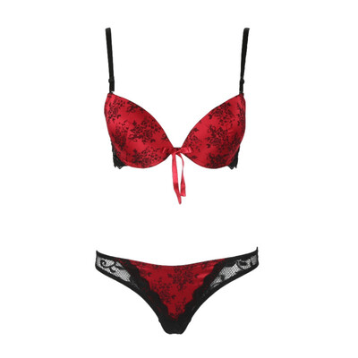 

Sexy Women Lace Bra Sets Underwear Seamless Push Up Bras Panty Lingerie 32343638 B C Cup
