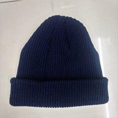 

Warm Winter Knit Cuff Beanie Cap Fisherman Watch Cap Daily Ski Hat Skully