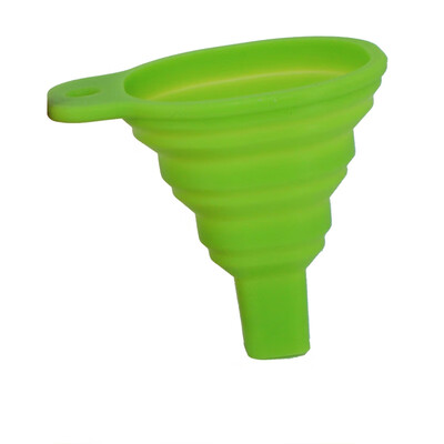 

Foldable Funnel Soy Sauce Liquid Funnel Protable Silicone Collapsible Funnel Hopper For Kitchen Cooking Tools