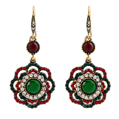 

Women Magic Flowers Hollow Earrings Style Magic Bohemian Pair