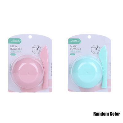 

Mask Bowl Set Mask Stick Mixing Bowl DIY Self-made Cosmetic Mask Tool 2 Random Colors New LAMEILA D0883