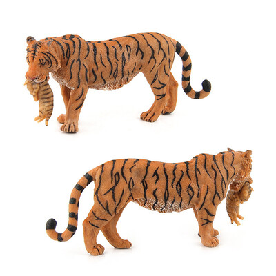 

YIWULAEducational Simulated Tiger Model Children Toy Animal Gifts For Childrens