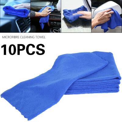 

510pcs Microfiber Square Scarf Washcloth Auto Car Care Cleaning Towels Soft Cloths Tool