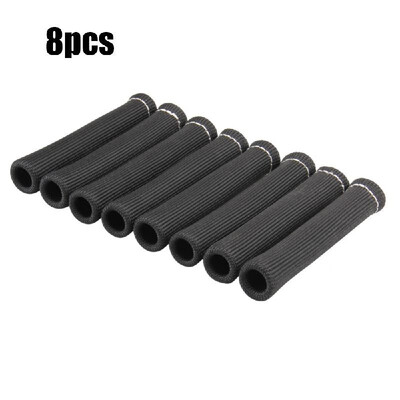 

8PCS 2500° Car Spark Plug Wire Boot Heat Shield Protector Cover