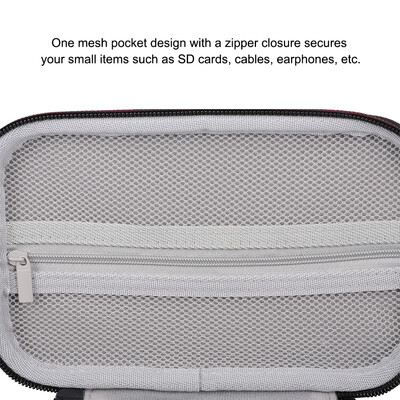 

Hard Drive Carrying Case Portable Storage Bag EVA Shockproof Hard Case for Samsung X5 SSD
