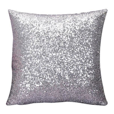 

Sequin Pillow Case Quadrade Pillowslip Cushion Cover Throw Pillowcase Car Sofa Bed Drawing Living Room Decor