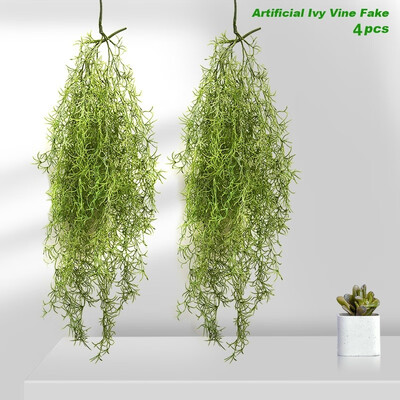 

Exquisite 24PCS Plant Air Grass Rattan Bunch Decoration Plastic Green Plant